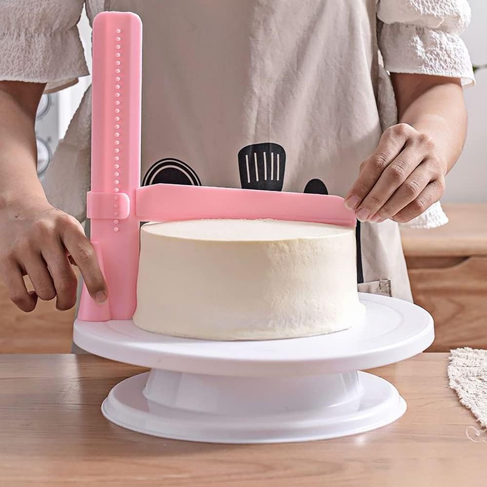 Adjustable Cake Scraper – Icing Smoother & Decorating Tool
