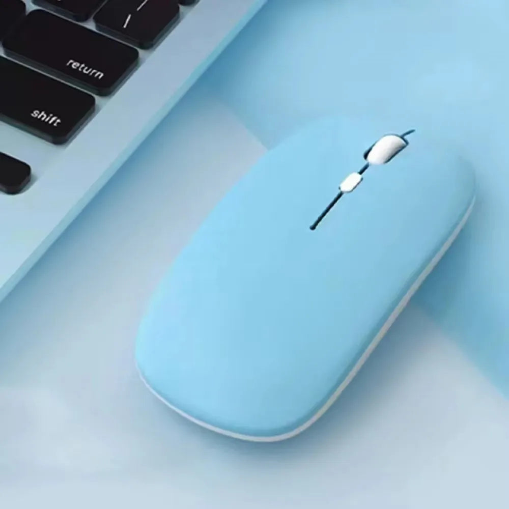 Silent Bluetooth Mouse – Macaron Style for iPad, Laptop, Tablet