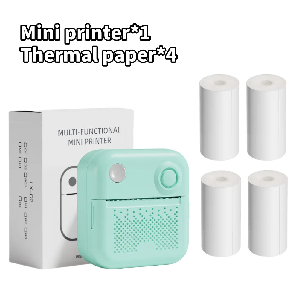 Mini Thermal Printer β Portable Sticker & Label Maker