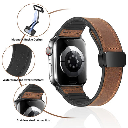 Leather Strap for Apple Watch