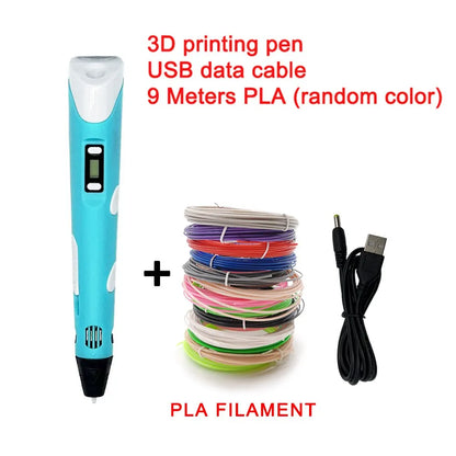 3D Printing Pen for Kids – DIY Drawing with PLA Filament