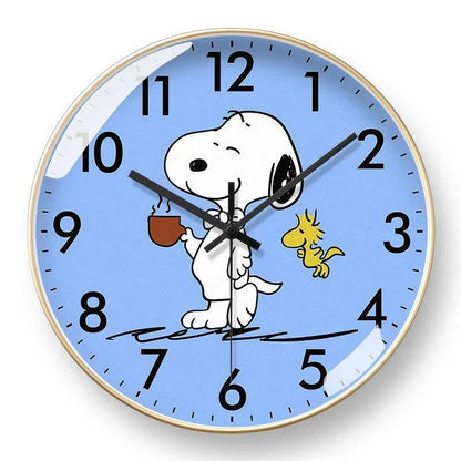 Snoopy Cartoon Quartz Wall Clock