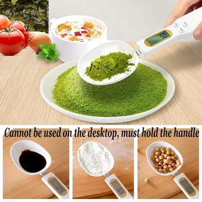 Mini Digital Spoon Scale – 0.1–500g LCD Kitchen Tool