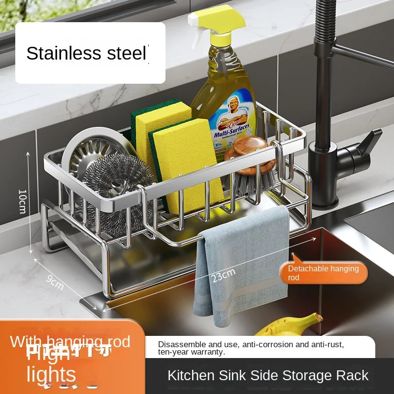 TapMount – Sink Shelf with Drainage Rack