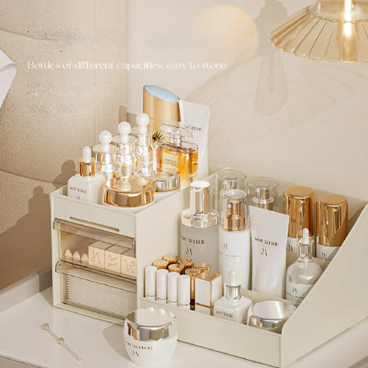 Transparent Drawer Style Makeup Organizer