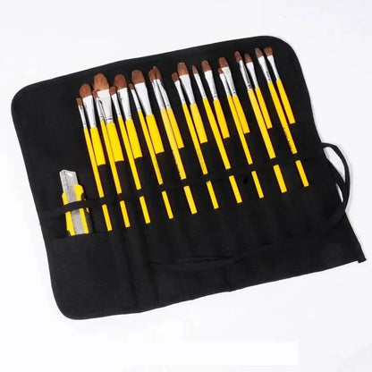 Canvas Brush Storage Roll