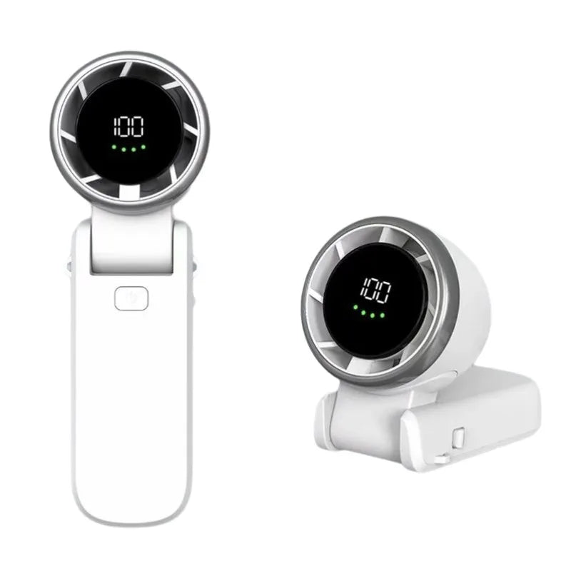 2025 Hanging Neck & Folding Desktop Mini Fan