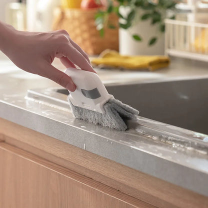3-in-1 Groove Cleaning Brush – Window & Track Cleaner Tool