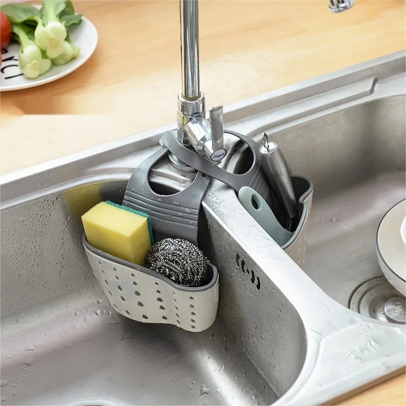 SinkMate Dual-Layer Faucet Organizer