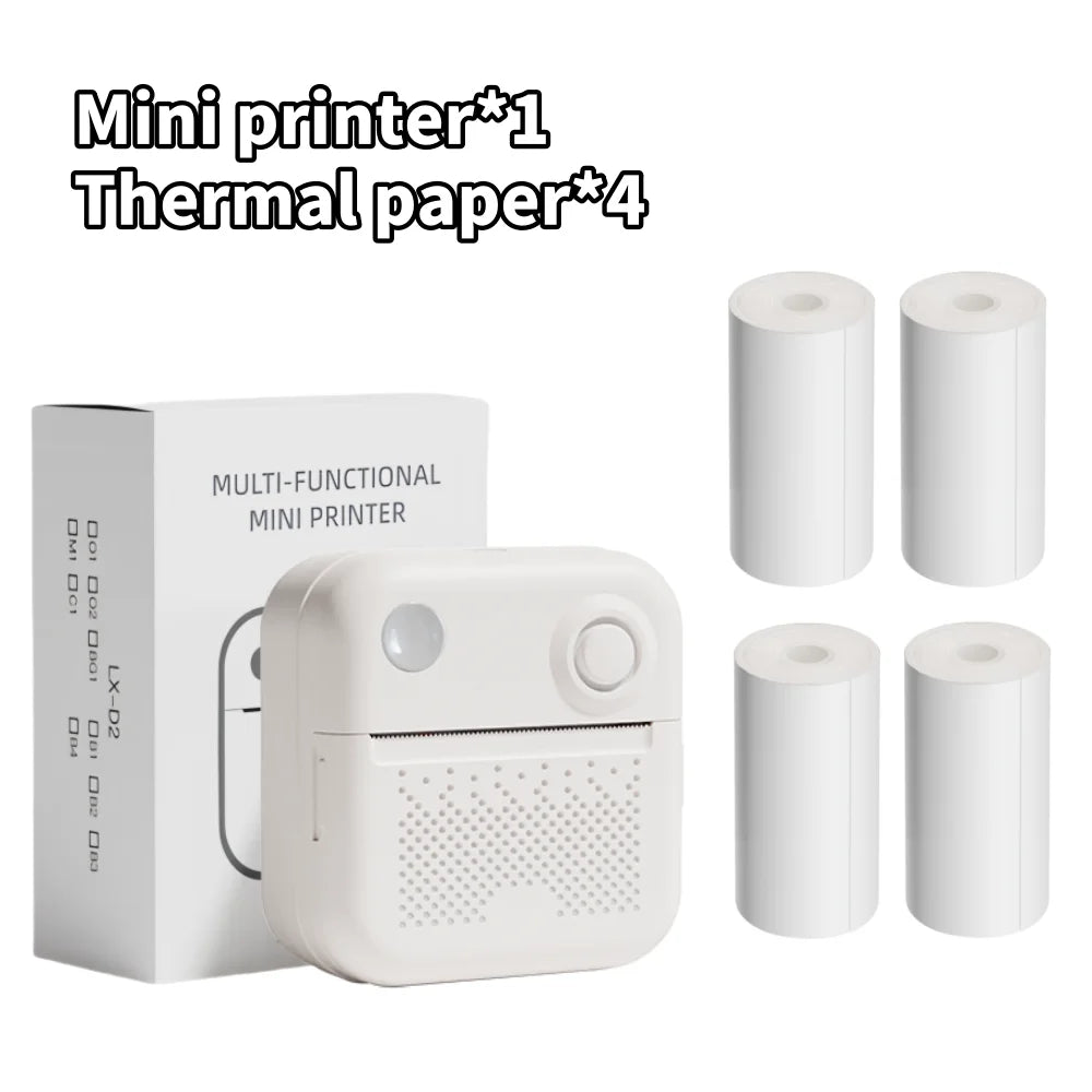 Mini Thermal Printer – Portable Sticker & Label Maker