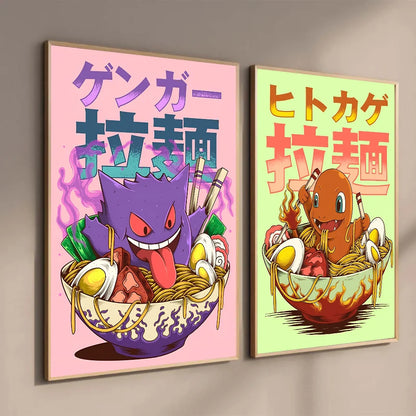 Miniso Anime Pokemon Poster