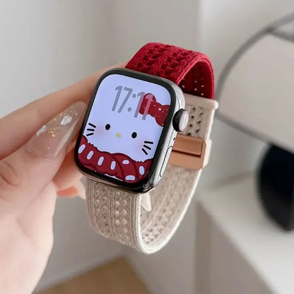 Braided Band For Apple Watch Strap
