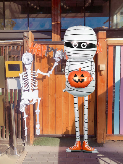 🎃 1pc Halloween Mummy Balloon – Spooky Cute Party Decoration