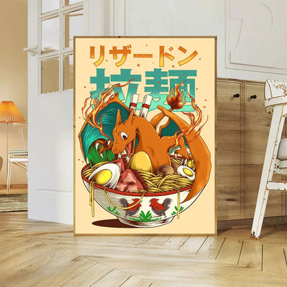 Miniso Anime Pokemon Poster
