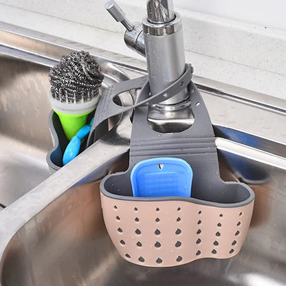 SinkMate Dual-Layer Faucet Organizer