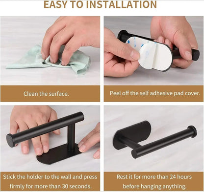 QuickStick – Adhesive Toilet Paper Rack