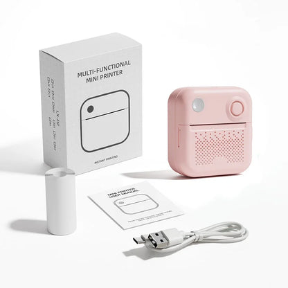 Mini Thermal Printer – Portable Sticker & Label Maker