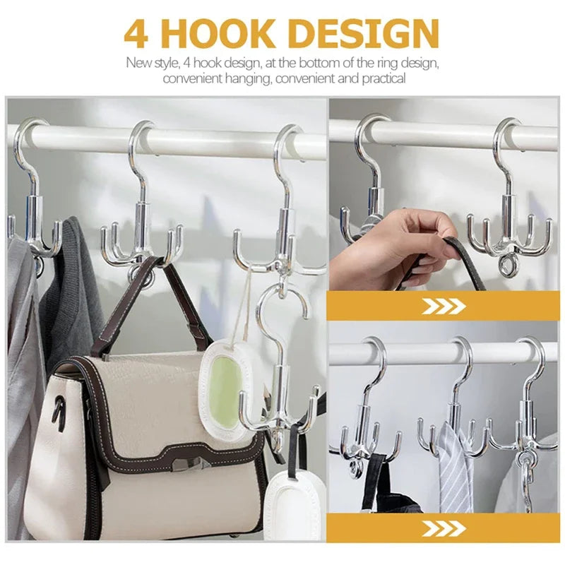 TwistHanger – Rotating Clothes & Accessory Hook