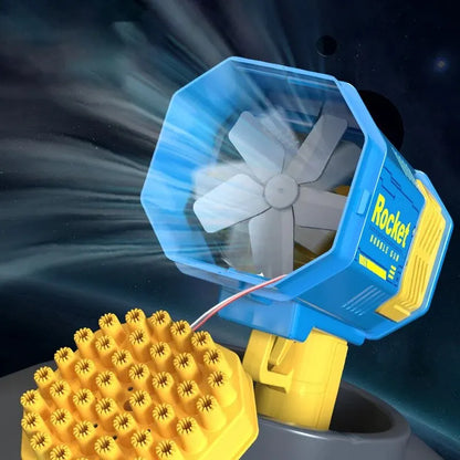 40-Hole Electric Bubble Gun – Handheld Rocket Launcher Toy for Kids