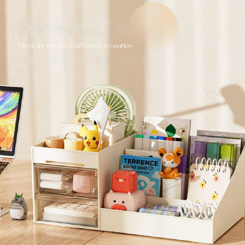 Transparent Drawer Style Makeup Organizer