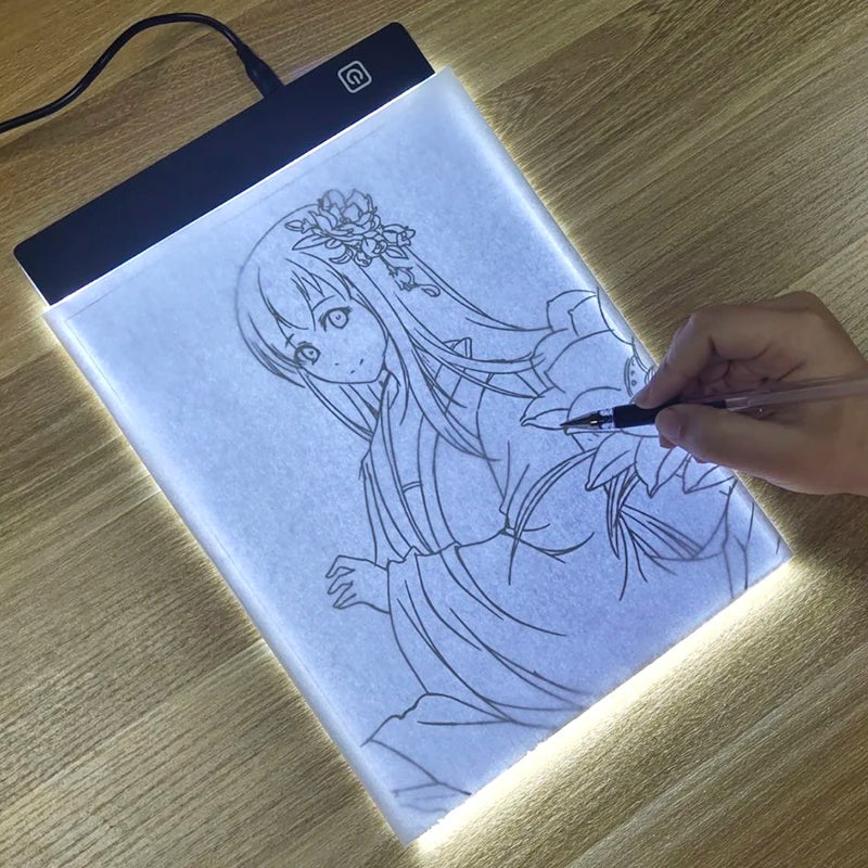 LED Drawing Copy Pad – 3-Level Dimmable Light Board