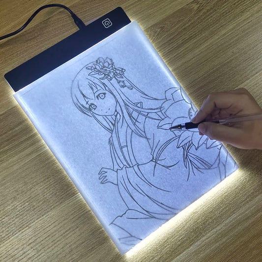 LED Drawing Copy Pad – 3-Level Dimmable Light Board