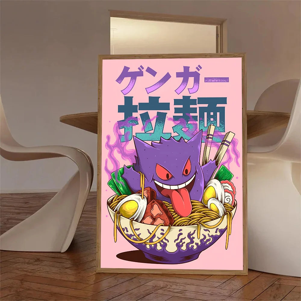 Miniso Anime Pokemon Poster