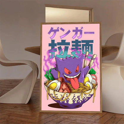Miniso Anime Pokemon Poster
