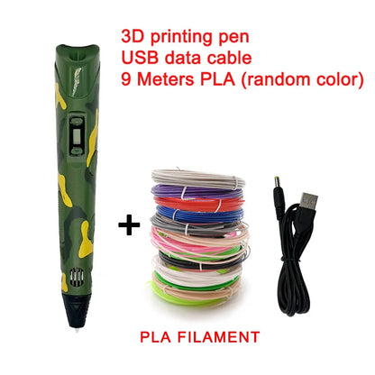 3D Printing Pen for Kids – DIY Drawing with PLA Filament