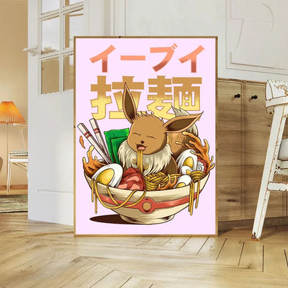 Miniso Anime Pokemon Poster