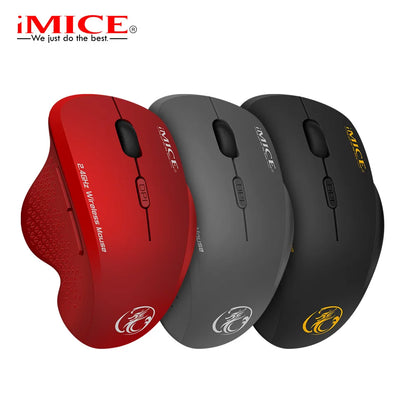 Wireless Mouse 2.4G – 1600DPI Ergonomic for PC & Laptop