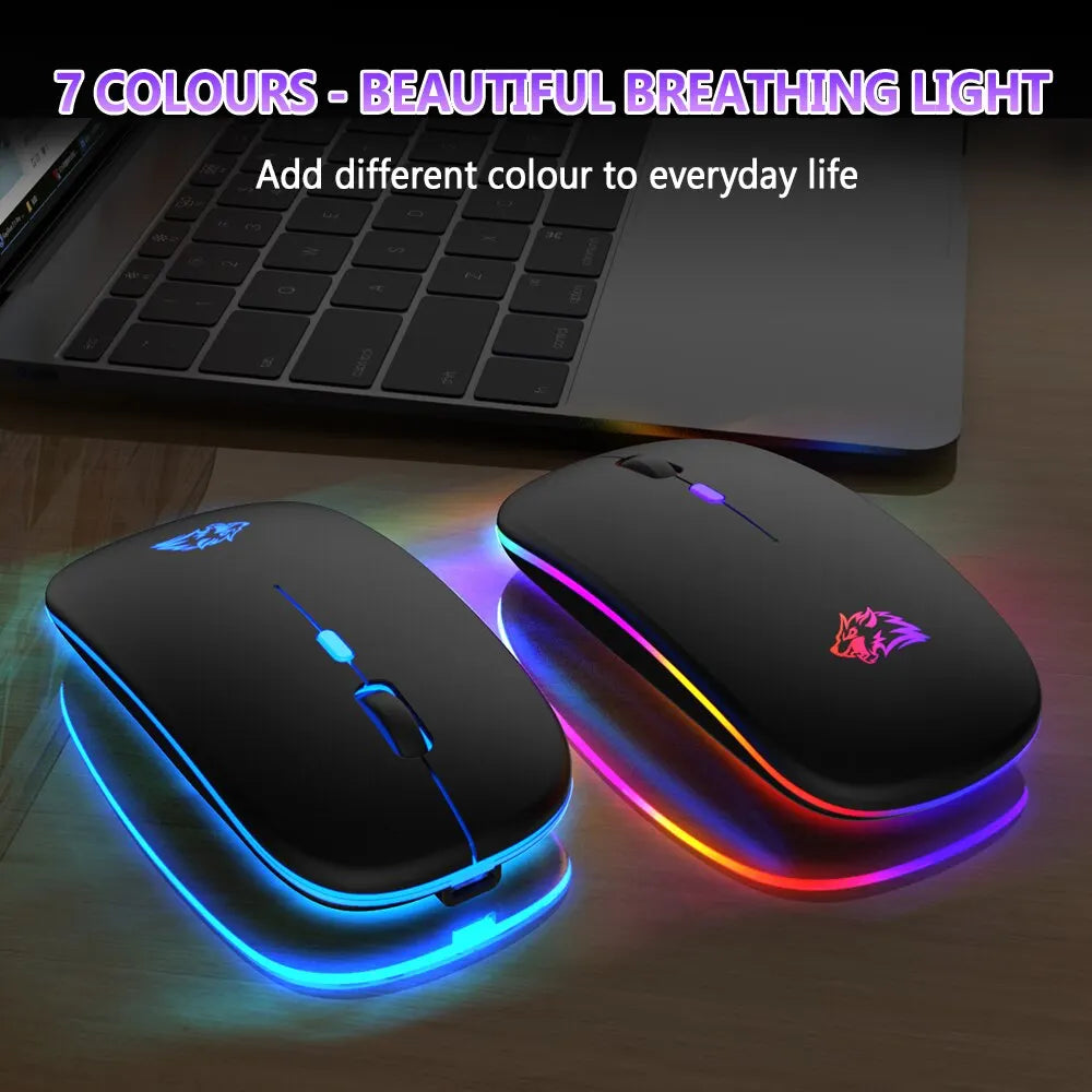 Bluetooth & 2.4GHz Wireless RGB Mouse