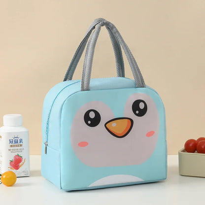 Cartoon Animals Thermal Lunch Bags