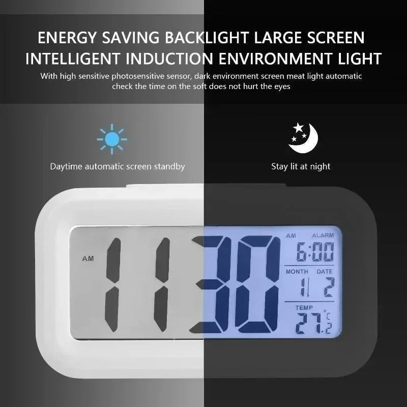 NeoDesk™ – LED Alarm & Calendar Clock