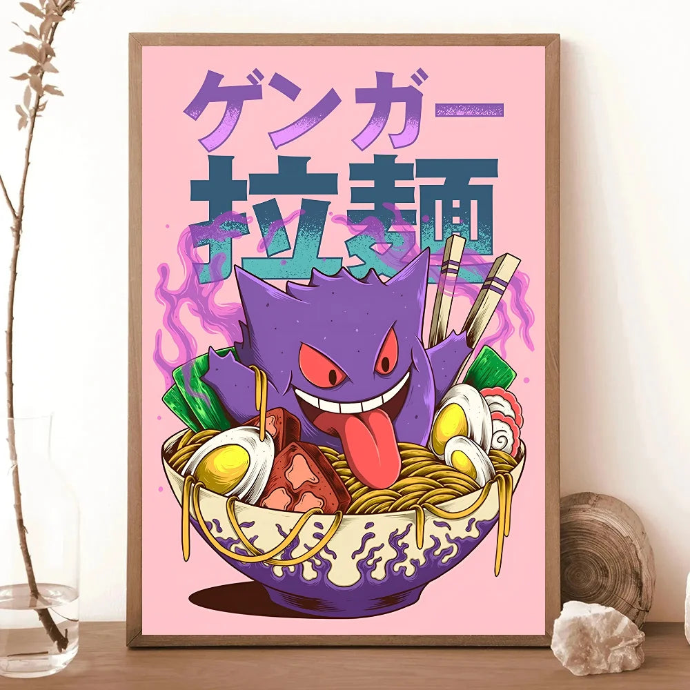 Miniso Anime Pokemon Poster