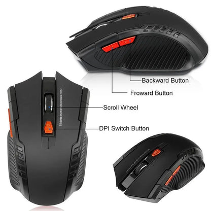 2.4G USB Wireless Mouse – Compact & Precise