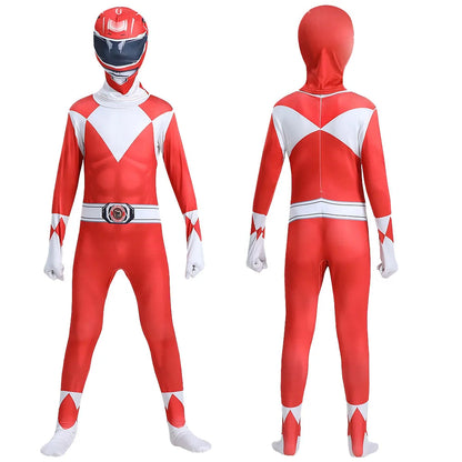 ⚡ Power Samurai Shinkenger Rangers Costume – Superhero Cosplay Jumpsuit