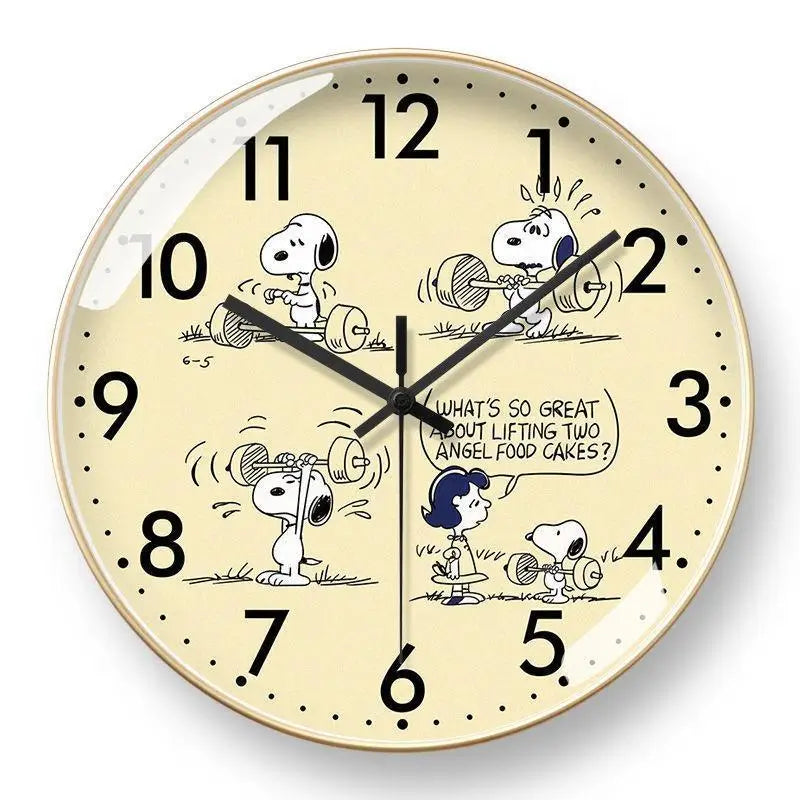 Snoopy Cartoon Quartz Wall Clock