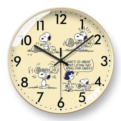 Snoopy Cartoon Quartz Wall Clock