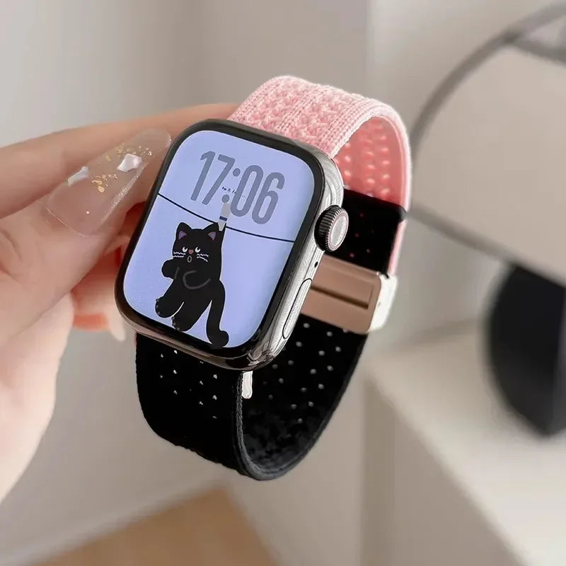 Braided Band For Apple Watch Strap