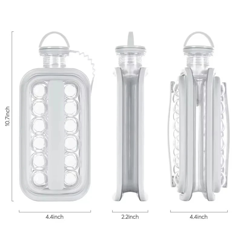 GlacierGrip – Portable Ice Mold for Travel & Home