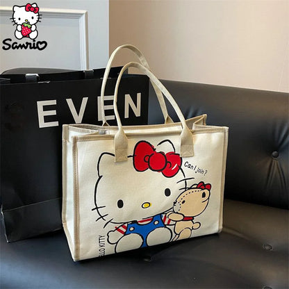🎀 Hello Kitty Canvas Tote Bag
