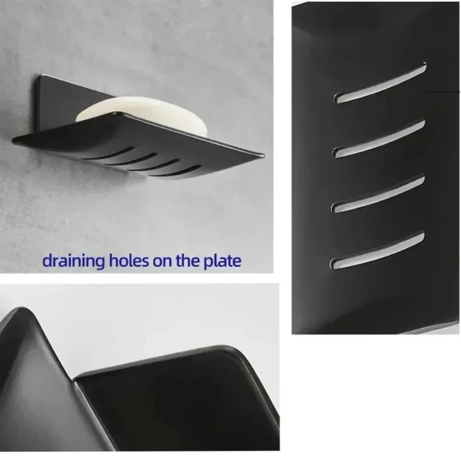 SleekBar – Carbon Steel Bathroom Soap Rack