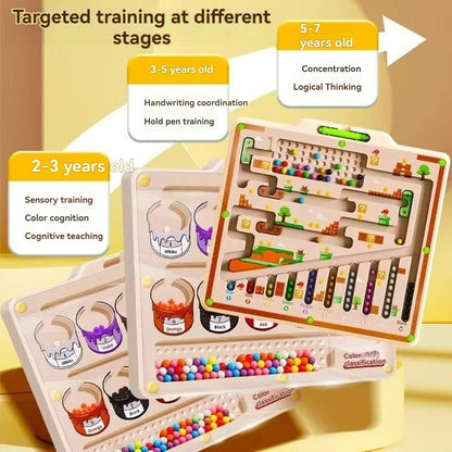 Magnetic Maze Puzzle Toy – Early Learning Game for Kids