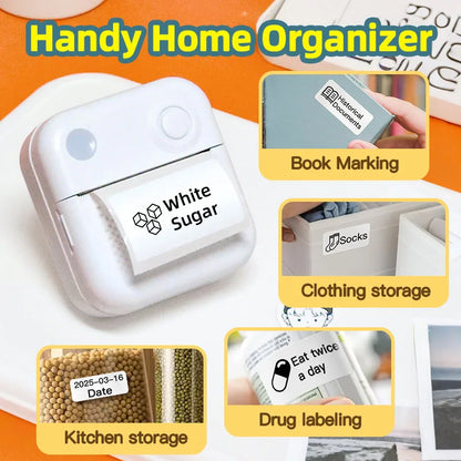 Mini Thermal Printer – Portable Sticker & Label Maker