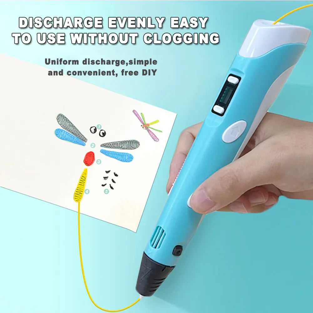 3D Printing Pen for Kids – DIY Drawing with PLA Filament