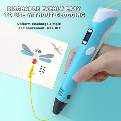 3D Printing Pen for Kids – DIY Drawing with PLA Filament