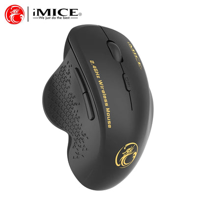 Wireless Mouse 2.4G – 1600DPI Ergonomic for PC & Laptop