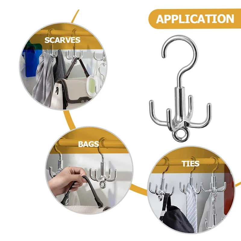 TwistHanger – Rotating Clothes & Accessory Hook