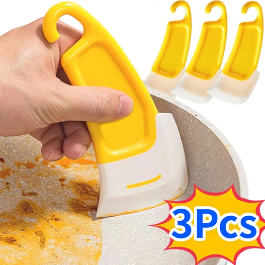 Soft Blade Kitchen Scraper – Pot & Pan Cleaning Tool